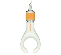 Fiskars Cutter index de précision 4147 - lame pivotante, droitiers/gauchers, 17,6 cm, blanc