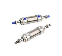 Mini-cylindre en acier inoxydable à double sortie MAD16/20/25x25/50/75/100/125/150/175/200/300(Stroke 150mm,Bore 20mm(MAD 20))