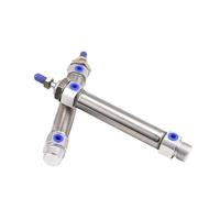 Mini cylindre en acier inoxydable MF, 1 pièce, MF20X25S MF20X50 MF20X75S MF20X80S MF20X100S MF20X125S MF25X25S MF25X50S MF25X75S MF25X80S MF25(MF20X25S)