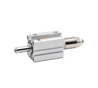 Mini cylindre pneumatique carré réglable SDAJ25-20-20 SDAJ32-30-20 SDAJ32-40-20 avec/sans magnétisme(SDAJ25-25-20,-S With Magnet)