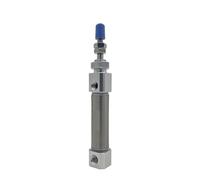 Mini-cylindre pneumatique en acier inoxydable de la série PB, taille mini-cylindre, double tige simple, PB10X5X15X20X25X30X40X50X60(PB16x20SU)