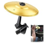 Mini Cymbale De Voiture, Car CrashCymbals Air Vent, Voiture Tambour Cymbales Pour Les Amateurs De Musique, Installation Facile Pour TousLes Types De Véhicules, 14x13.5x3,5cm