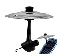 Mini Cymbale De Voiture, Car Crashs Cymbals Air Vent, Tambour De L'accident De Voitures, Instruments De Musique Pour Voiture Compacte, Se Fixent Aux Aérations,rendre La Conduite Plus Amusante