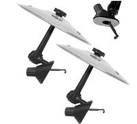 Mini Cymbale de Voiture, Cymbales Crash en acier inoxydable, Cymbales d'aération de voiture, Car Crash cymbals Air Vent, Installation Facile pour Tous les Types de Véhicules