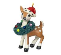 Mini d coration de No l Hallmark Keepsake 1,41"" (3,6 cm) en forme de renne r tro, cadeau pour les amoureux de No l