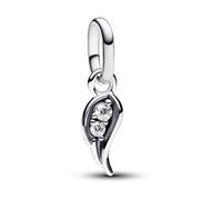 Pandora ME Mini dangle Aile d’ange en argent sterling avec zircones cubiques transparentes