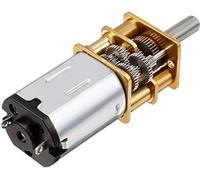 Mini Dc 6/12 V Courte Onde Couple À Engrenages 50/200/300 Rpm Avec Moteur N20 De Rechange Pour Rc Modèle De Voiture,Robot,Engrenage En Métal Diy Jouet 12V 200Rpm
