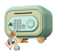 Mini de sécurité numérique : conteneur avec Serrure de sécurité personnelle pour, enseigne à gérer l'argent | Effets Lumineux sonores interactifs, Billets de pièces de Stockage