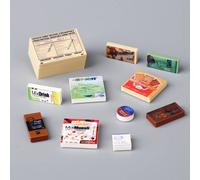 Mini Décennie S De Construction Imprimés En Briques Moc,Jouets,Contrôleur D'ordinateur,Boîte Express,Affiche De Fruits De Mer,Décorations,Cadeaux - Type B4-69-1-1set