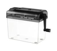 Mini déchiqueteuse de papier manuelle portable pour un usage domestique, documents A4, outil de découpe fait à la main, petit déchiqueteuse pour bureau, maison, école