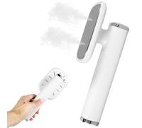 Mini défroisseur vapeur portable pliable à main pour vêtements, maison, voyage, 21,6 x 7,2 cm (blanc)