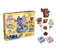 Lansay | Mini DÉLICES - Stitch & Angel - Atelier de Confection de Chocolat | Kit Chocolaterie Enfants avec Moules et Autres Accessoires | Chocolats en Forme de Stitch | Création Gourmande dès 6 Ans