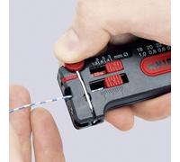 Mini-Dénudeur 100mm, Ø0,12-0,4 Knipex 12 80 040