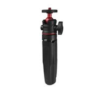 Mini Desktop Tripod Handheld Photography Bracket with Flexible Ball 1/4 Inch Screw Mount for Pocket 3 Black