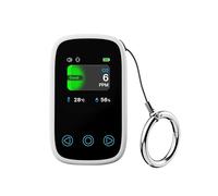 Mini détecteur de monoxyde Carbone CO Moniteur qualité l'air Type-C Char for voya en intérieur Compteur d'humidité température Portable Large Gamme de Tests(White)