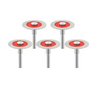 Mini Diamond Disc For Glass-5pcs 40mm Diamond Glass Blade With 6mm Round Shank For Glass,Jade,Crystal,Bottle,Tile,Ceramic