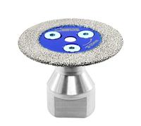 Mini Diamond Saw Blades 50mm Thread M14 Cutting Disc for Marble Granite Stone Concrete Masonry on Drill