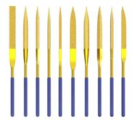 Mini DiamondNeedle File Set Diamonds Files Mini NeedleSet for Metal Glass Stone Grinding Polishing and Engraving