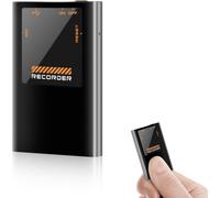Mini dictaphone 16 Go avec activation vocale,appareil d'enregistrement numérique portable avec port OTG,enregistrement One Touch,fonction MP3,192 heures d'enregistrement pour conférence.[V128]