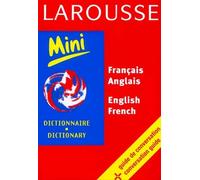 Mini Dictionnaire : Anglais/français, français/anglais