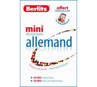 Mini dictionnaire Berlitz Allemand: Français-Allemand, Allemand-Français