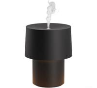 Mini diffuseur d'huiles essentielles USB avec lumière chaude, aromathérapie, contrôle tactile ultra silencieux, pour chambre à coucher, bureau, table, arrêt automatique, noir (J)