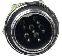 Mini DIN embase mâle verticale Cliff FC684205 Nombre de pôles: 5 argent 1 pc(s)