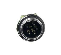 Mini DIN embase mâle verticale FC684205 Nombre de pôles (num): 5 argent