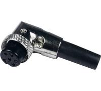 Mini DIN femelle, coudé Cliff FC684226R Nombre de pôles: 6 argent 1 pc(s)