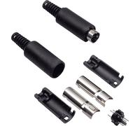 Mini DIN mâle, droit BKL Electronic 0204006 Nombre de pôles: 8 noir