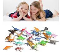 Mini Dinosaure Modèle Jouet, 24 Pièces/Lot, Simulation De Petits Animaux, Décorations Éducatives, Figurines, Jouets Pour Enfants, Anniversaire À La Maison, K3y0