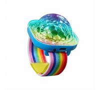 Mini Disco Ball Light - Sound Activé De Scène LED, Bracelet Rechargeable USB | Lumières De Fête Colorées, Parfaite Pour La Chambre À Domicile, La Voiture, L'anniversaire, L'Halloween, Les Décorations