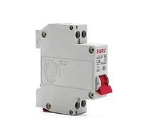 Mini disjoncteur 1P + N MCB 6A 10A 16A 20A 25A 32A commutateur d'air (Size : 10A)