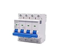 Mini-disjoncteur à rail DIN 4 pôles 400 V~ Interrupteurs d'air domestiques Boîte de distribution Équipement mécanique Protection du moteur 72 mm MCB(25A)