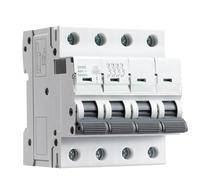 Mini-disjoncteur à rail DIN GYM9 4P 6KA, capacité de coupure 6A-63A, 1 pièce(63A)