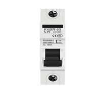 Mini disjoncteur AC MCB 230 V/400 V 4,5 KA 1P 2P 6 A 10 A 16 A 25 A 32 A 40 A 63 A, interrupteur pneumatique, protection contre les courts-circuits(1P,40A)