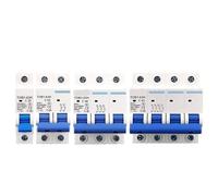 Mini disjoncteur AC MCB TOB1-63H Courbe C 230/400 V ~ 50 Hz/60 Hz 1P 2P 3P 4P 1 pièce(2,6A)