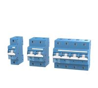 Mini disjoncteur DC MCB 80A 100A 125A 1P 2P 4P 250V 550V 1000V for système solaire PV, interrupteur de protection contre les surcharges(4P DC1000V,125A)