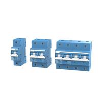 Mini disjoncteur DC MCB 80A 100A 125A 1P 2P 4P 250V 550V 1000V for système solaire PV, interrupteur de Protection contre les surcharges(1P DC250V,80A)