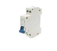 Mini disjoncteur de réinitialisation de batterie Dc 12v Mcb, courant résiduel DZ30-32, Protection contre les fuites RCBO 1 pièce(16A)