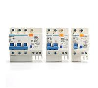 Mini disjoncteur différentiel DC DZ47LE 1P 2P 3P +N 4P 400V 6-63A(25 V,10pcs 3P)