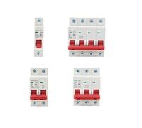 Mini-disjoncteur DIN 1P, 2P, 3P, 4P, AC 400 V, MCB 6 A, 10 A, 16 A, 20 A, 25 A, 32 A, 40 A, 50 A, 63 A, for circuit domestique, interrupteur à air DZ47-63(3P,16A)