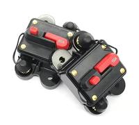 mini-disjoncteur, Disjoncteur CC 12 V 24 V 48 V 20 A à 300 A Noir Mini Voiture Camion Audio Protection Contre Les Surcharges Solaires(50A)