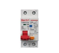 mini-disjoncteur, Disjoncteur miniature RCBO MCB 1P+N 220-230 V 6 A-63 A Protection contre les surcharges, les courts-circuits et les fuites(6A)