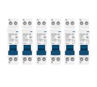 Mini-disjoncteur DZ30-32 DPN 1P+N 6A 10A 16A 20A 25A 32A 63A 35mm(6A)