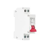 Mini-disjoncteur DZ30-32 DPN 1P+N MCB 6A 10A 16A 20A 25A 32A, montage sur rail DIN, interrupteur miniature for usage domestique, OEM, DIY(6A)