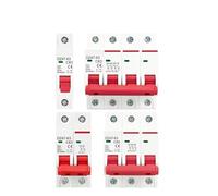 Mini disjoncteur DZ47 1P 2P 3P 4P 3A-63A AC 230V 400V C Type MCB Protection contre les courts-circuits et les surcharges Montage sur rail DIN Capacité de coupure(1P,6A)