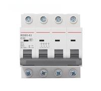 Mini-disjoncteur DZ47 32 A, interrupteur pneumatique RDB5, disjoncteur domestique 3P, 2P triphasé 63 A(4,40A)
