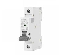Mini-disjoncteur GYM9-125, courant nominal 80 A, 100 A, 125 A, 1 pôle, largeur 17,8 mm, 230/400 V, 6 kA(100a)
