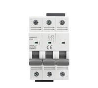 Mini disjoncteur GYM9-125 DC MCB 750VDC Rail Din 80A 100A 125A 6KA, triphasé 1 pièces(100A)